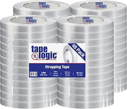 Tape Logic TLT9141300 Clear 1300 Strapping Tape, 3/4" x 60 yd. (Pack of 48)