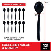 Stock Your Home Silver / 24 count / 24 Serving Spoons