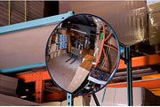 Global Industrial Round Glass Convex Mirror, Indoor, 30" Diameter