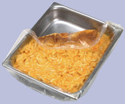 PanSaver Hotel Clear Pan Liners for Easy Clean Up - Disposable Buffet Pan Liners – Ovenable up to 400F (Full Shallow/Medium Pan Liner - 12 x 32 in)