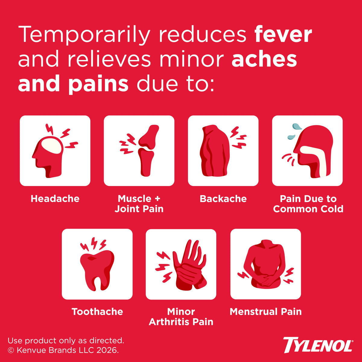 Extra Strength Caplets by Tylenol – 100 Count (Pack of 1), White, Model 340200