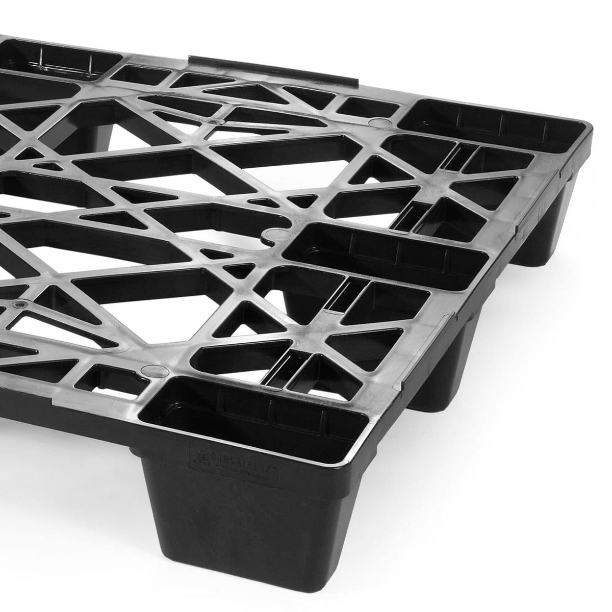 Euro Nestable Plastic Pallet by Cabka – Black, Model CPP210ACM
