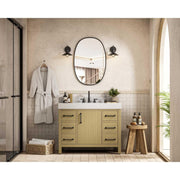Elegant Kitchen and Bath 42" Single Bathroom Vanity in Honey Brown by Elegant Lighting – unspecified, Wood, Honey Brown, Model VF60642MHB-BS