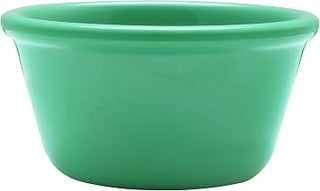 Thunder Group Melamine ramekin collection 4 oz, 3 3/8" smooth ramekin, green, comes in dozen