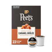 Peet's Coffee Caramel Brûlée / 22 Count (Pack of 1) / 1 Single-Serve Capsules & Pods
