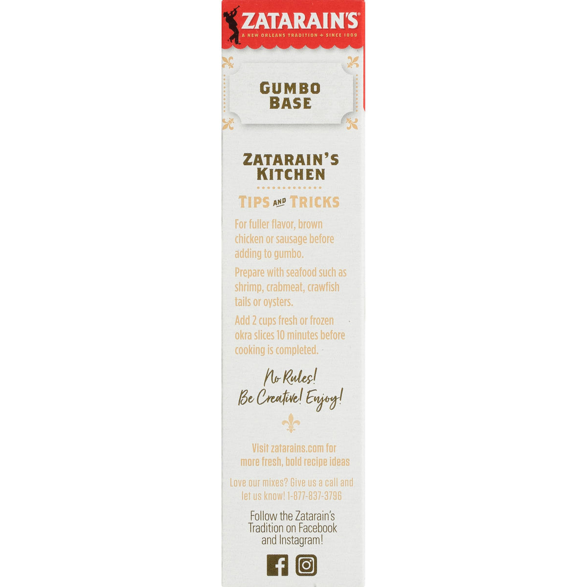 Gumbo Base by Zatarain's – 4.5 Ounce (Pack of 8), Pack of 8