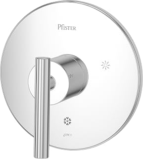Pfister R89-1NCC Contempra Series Valve Trim, Polished Chrome Finish