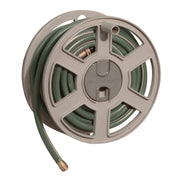 Sidewinder Wall Mount Garden Hose Reel by Suncast – 1 Pack, Resin, Taupe, Model SWA100