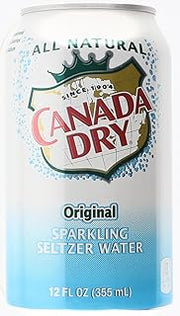 Canada Dry Sparkling Seltzer, 12 fl oz