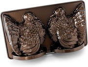 Nordic Ware 3-D Turkey Baking Pan, Bronze