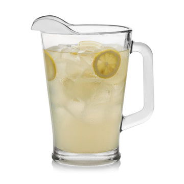 Glass Pitcher by Libbey – 60 Ounces, 60.0 fluid_ounces, Glass, Large Glass, Model 5260