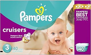 Pampers Size 3 Cruisers Diapers, 140 Count