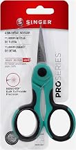4-1/2 inch ProSeries™ Scissor with NANO Tip™ Comfort Grip | Ultra-sharp NANO Tip 4.5 inch detail scissors with soft TPR grip; precise cuts for embroidery, applique and detail work