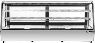 Migali C-88CTC-60 60” Wide Counter-Top Straight Glass Display Case Refrigerator