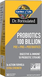 Garden of Life Dr. Formulated Pre, Post & Probiotics 100 Billion