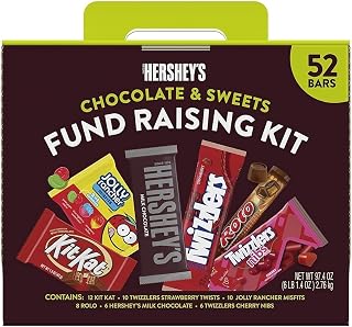 HERSHEY'S Chocolate and Sweets Fundraising Kit (52 Count)