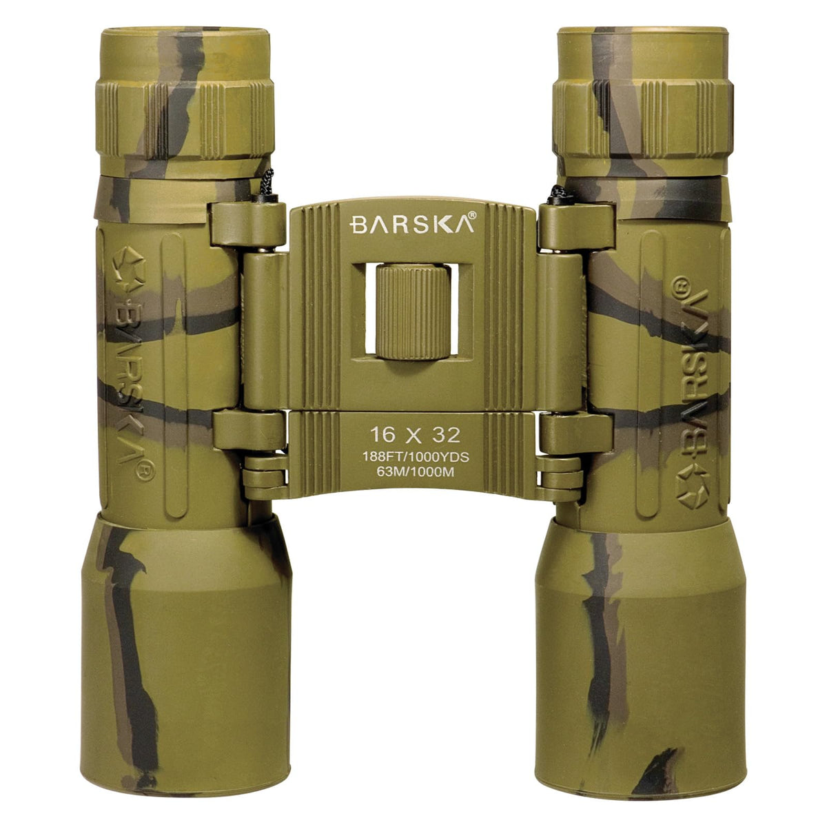 Lucid 16x32 Compact Binocular (Camouflage) by Barska – 16x32, Premium Optics, Camouflage, Model AB10122