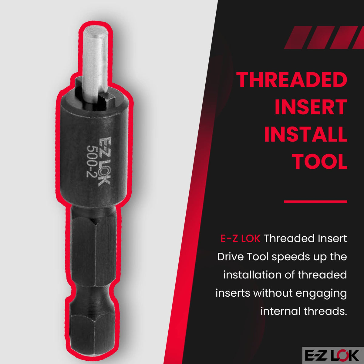 E-Z LOK 500-2 / Silver / 1 Externally Threaded Inserts
