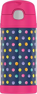 Thermos Funtainer 12 Ounce Bottle, Water Color Dots