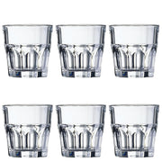 Granity FB16 Whisky Stackable 160ml by Arcoroc – 6 Count (Pack of 1), 160.0 milliliters, Glass, Transparent, Pack of 6
