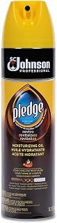 SC Johnson Pledge Furniture Polish, Revive Moisturizing Oil, 14.2 oz Can, Pack of 1