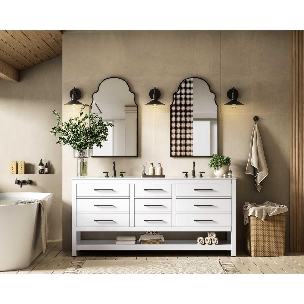Bathroom Vanity White by karson – White