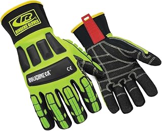 Ansell RINGERS R-297 TPR Impact Gloves, Size L, 1 Pair