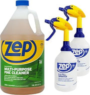 Zep Concentrated Multi-Purpose Pine Cleaner – Cut Grease & Deodorize in One Step – 1 Gallon E-Z Fill Sprayer 2-Pack – Bundle