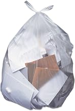 Heritage H6036HC Low-Density Can Liners, 20-30 gal, 0.65 mil, 30 x 36, Clear, 250/Carton