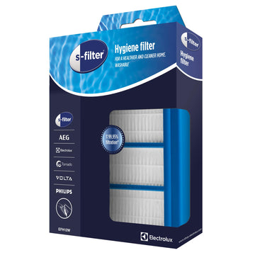 Original HEPA Filter Washable for Oxy3 Excellio by Electrolux – Hepa, White, Model EFH12W