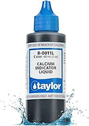 Taylor Technologies R-0011L-C, Calcium Indicator Liquid, 2 Ounce | Dropper Refill Tests Calcium Hardness in Pools & Spas, Replace Annually