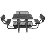 Global Industrial Green / 46" x 46" x 31.75" / Industrial Picnic Tables
