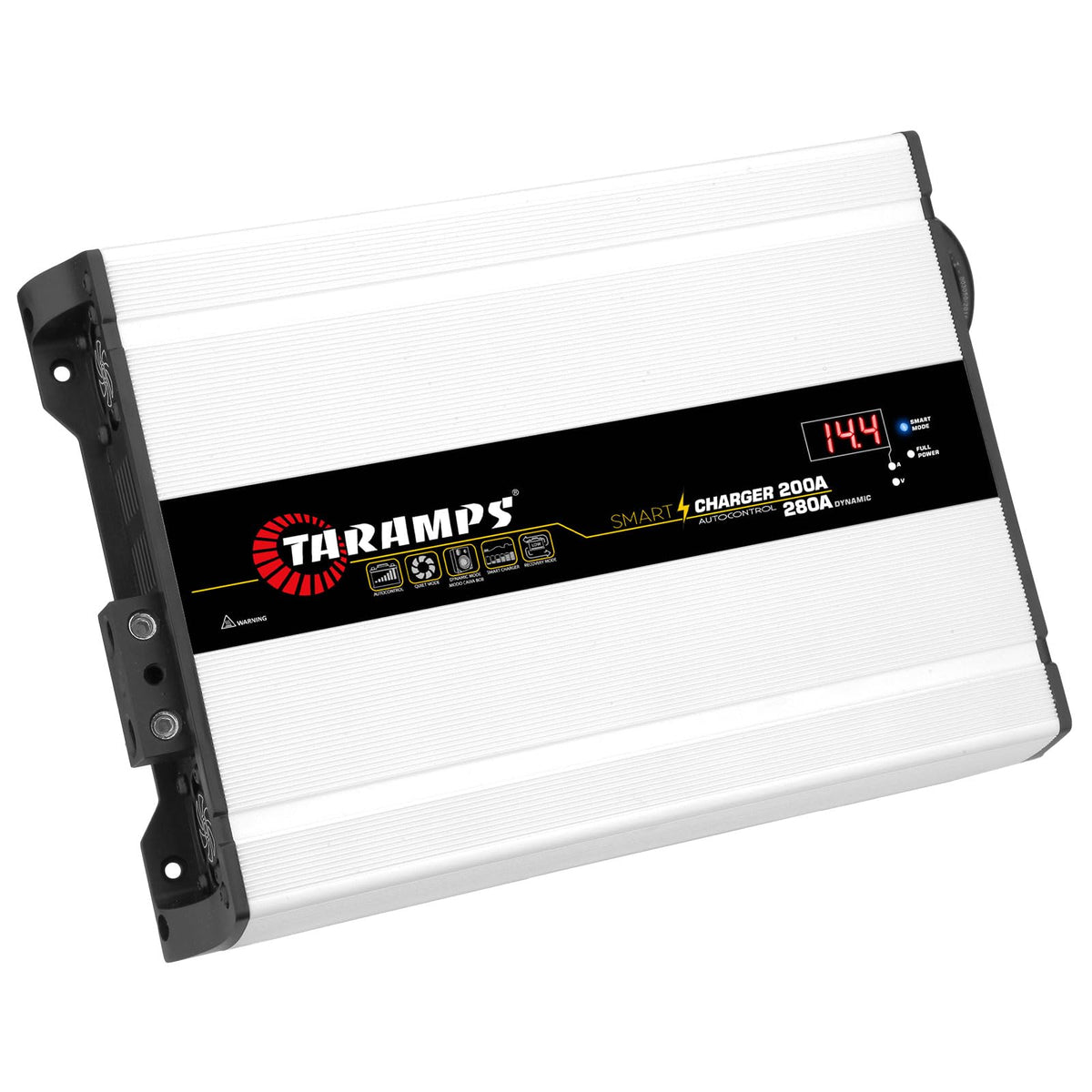 Taramps Smart Charger 200/280A Battery Charger 280A Dynamic Mode Car Audio System Power Supply 4000 Watts Max Output Power Bivolt Automatic 127/220VAC by Taramp's – Model