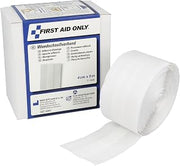 First Aid Only Plaster roll 5 Meters x 4 cm | Plaster Sold by The Meter in a Practical Dispenser Box | Cut-to-Size Wound plasters in a Value Pack | Skin-Friendly & Sensitive | P-10040