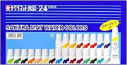 Sakura Color 24 Color Laminated Tubes Enter mat Watercolor (Japan Import)