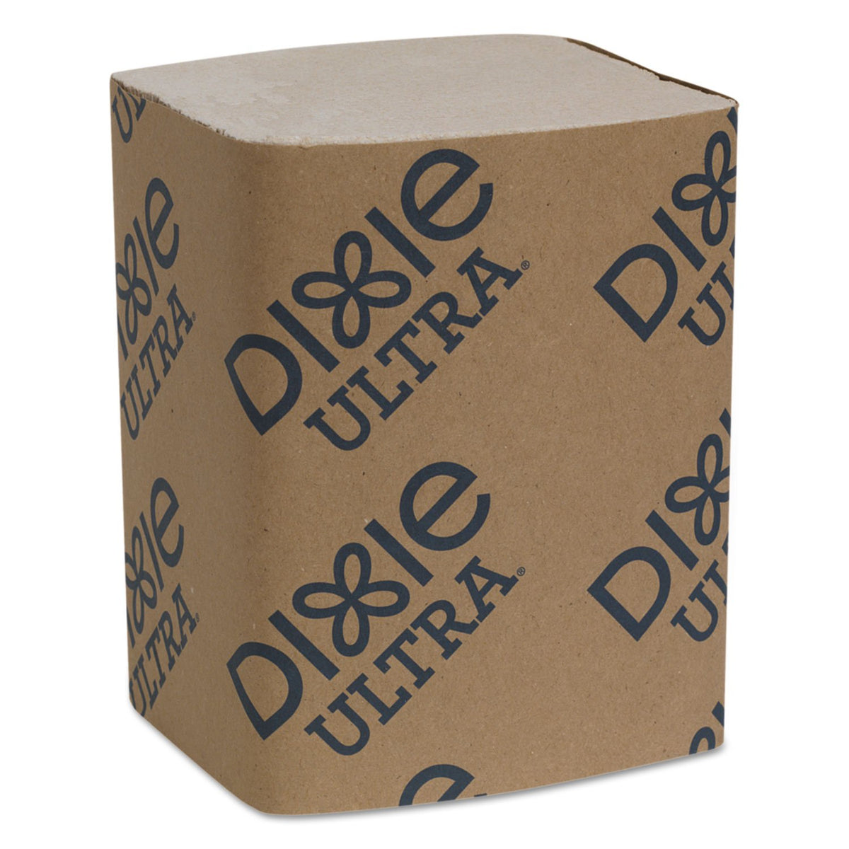 EasyNap 32004 Embossed Dispenser Napkins Two-Ply by Dixie – 9.85" x 6.5", Paper, Brown, Model 32015