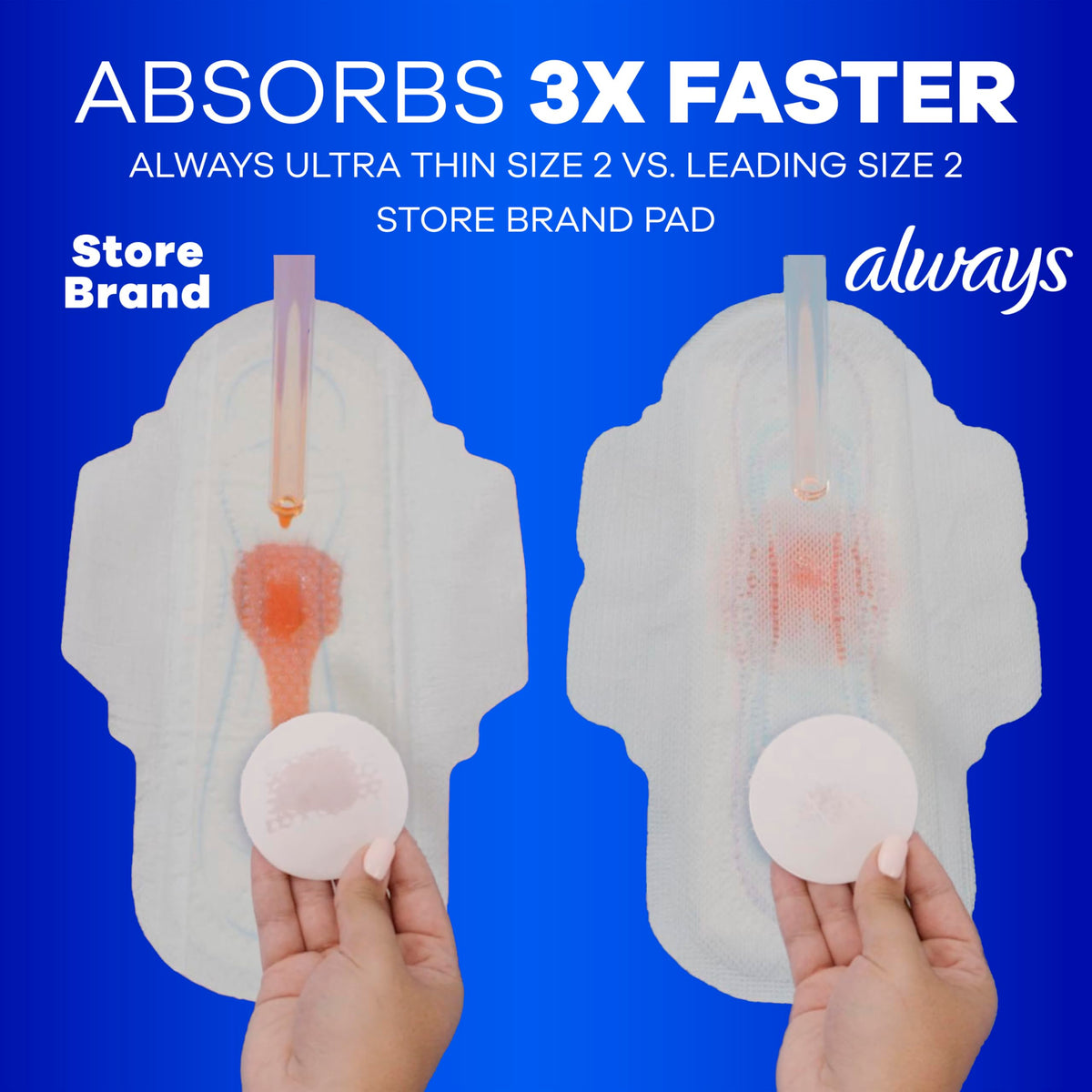 Always Size 2 / 126.0 / No Artificial Color Sanitary Napkins