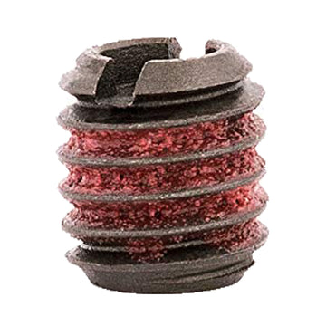 Thread Insert by E-Z LOK – Meets AISI 12L14, #8-32 Internal Threads, 5/16"", Steel, Red, Pack of 10, Model 329-008