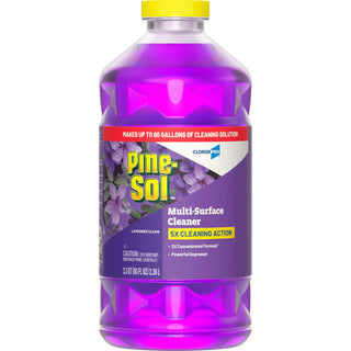 Clorox Pro Multi-Surface Cleaner by Pine-Sol – 80 Fl Oz (Pack of 1), Purple, Pack of 3, Model TU_3770966