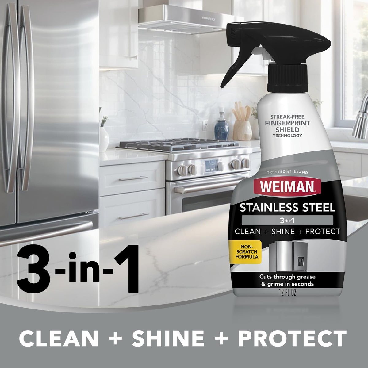Weiman 24 Fl Oz (Pack of 2) / 1 / 2 Metal Polishes