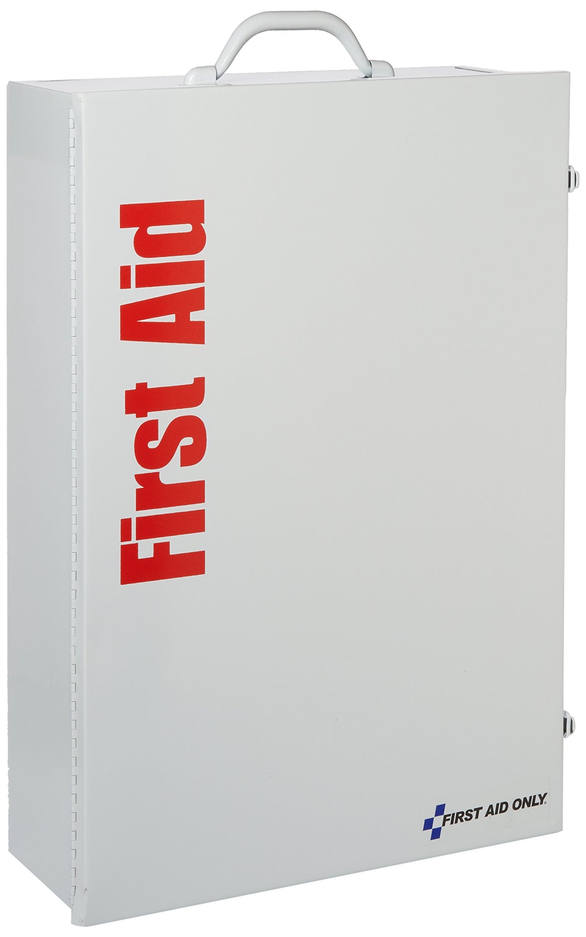 4 Shelf Industrial First Aid Station with Pocket Liner by First Aid Only – 100% First Aid Only, White, Model 248-O/P
