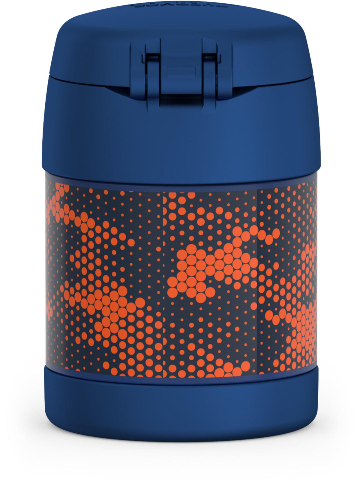 FUNTAINER 10 Ounce Stainless Steel Vacuum Insulated Kids Food Jar with Spoon by THERMOS – 10 Ounce, Stainless Steel, Digital Camo, Model F3104DMA6