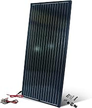 Nature Power 215 Watt 12 Volt Solar Panel with Cables and Mounting Brackets