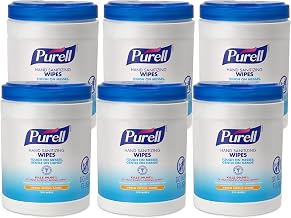 Purell Hand Sanitizing Wipes Canister, Citrus Scent, 6pk x 270ct - 9113-06