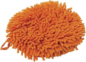 HUBERT Dusting Mitt Orange Chenille - 8"L x 9"W 3 Per Pack