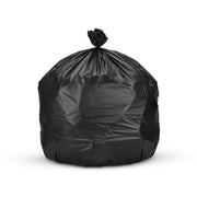 Inteplast 250 Count (Pack of 1) / Black / 45.0 gallons Can Liners