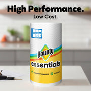 Essentials Select-A-Size Paper Towels by Bounty – 6 Rolls (108 Sheets), Paper, White, Model 30772110959