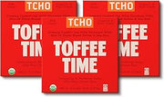 TCHO Toffee Time 53% Oat-Milk Chocolate Bars (3 pack) | Plant Based, Organic & Fair Trade | Non GMO, Non-Dairy, Vegan, Soy Free (2.1oz each)