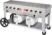 CCB-60 Gas Grill,2 30 Lb Tanks