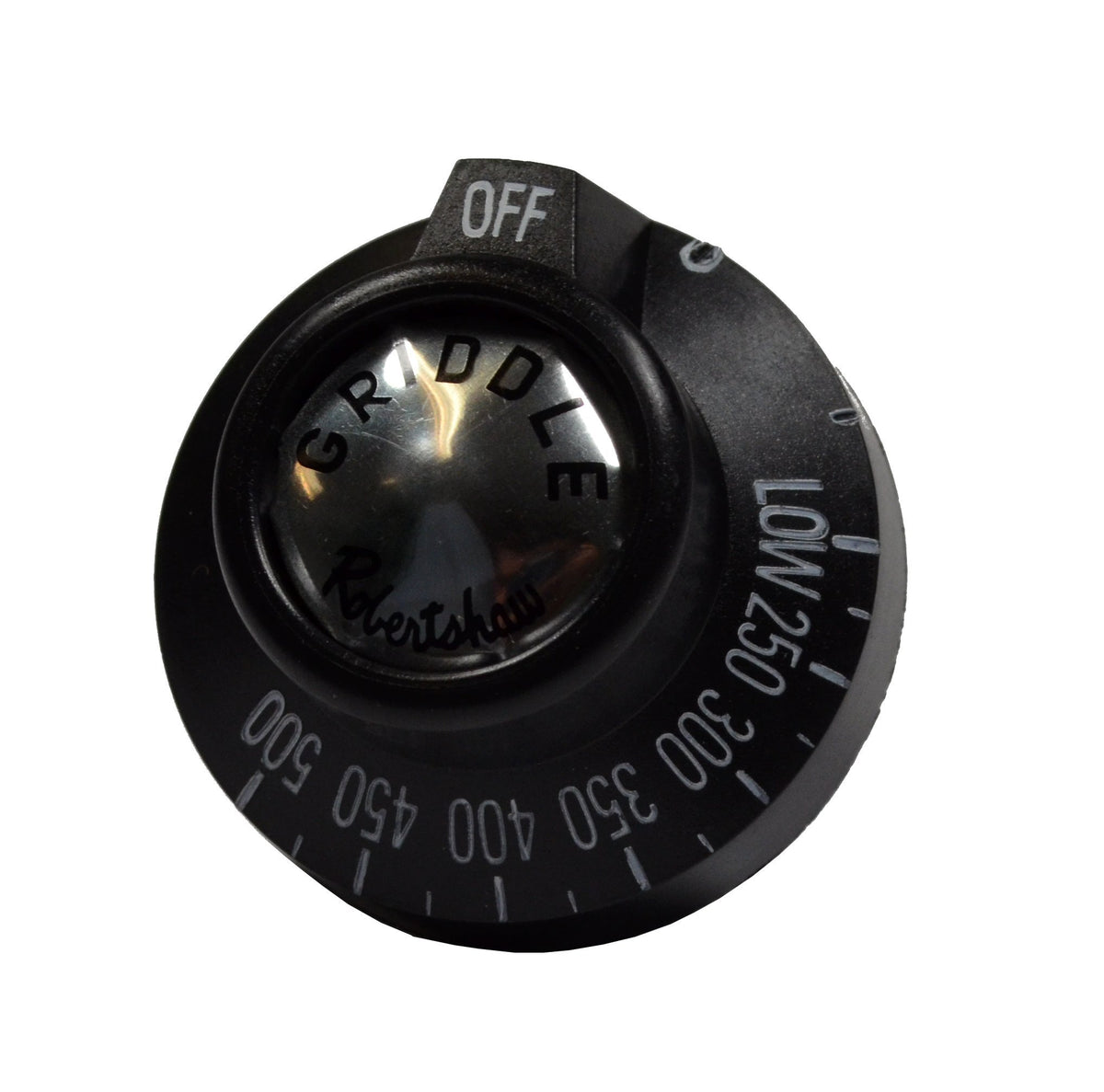 Griddle Bj Thermostat Knob by American Range – 5.5" x 4" x 0.7", Black, Model A32020